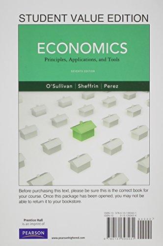 Book Student Value Edition for Economics: Principles, Applications and Tools plus NEW MyEconLab with Pearson eText -- Access Card Package (2-semester access) (7th Edition) free