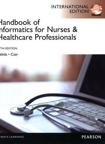 Book Handbook of Informatics for Nurses and Healthcare Professionals (2-downloads) free