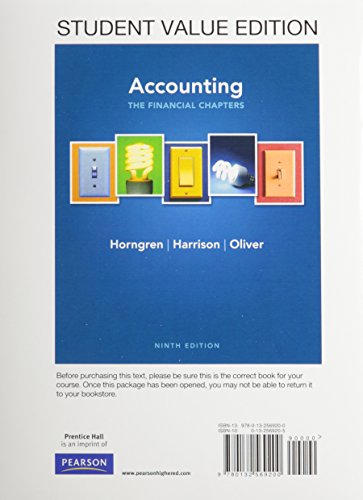 Book Accounting, Chapters 1-15 (Financial chapters), Student Value Edition Plus NEW MyLab with Pearson eText -- Access Card Package (9th Edition) free