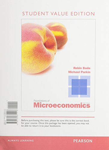 Book Foundations of Microeconomics, Student Value Edition and NEW MyEconLab with Pearson eText -- Access Card Package (6th Edition) free