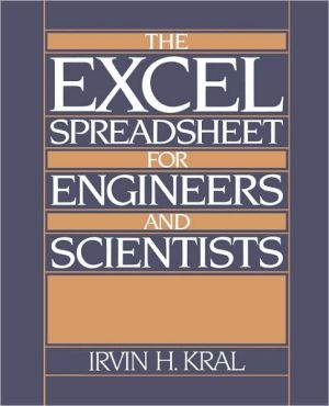 Book The Excel Spreadsheet For Engineers And Scientists free