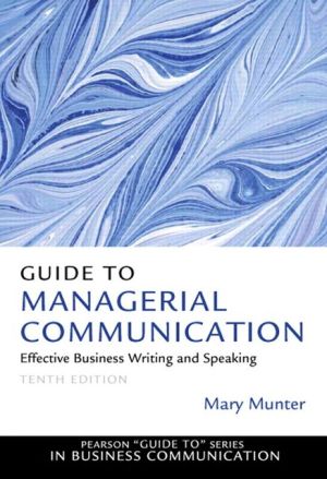 Book Guide to Managerial Communication free