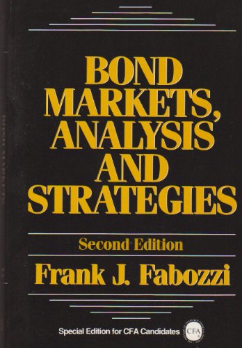 Book Bond Markets Amir Special Edition free