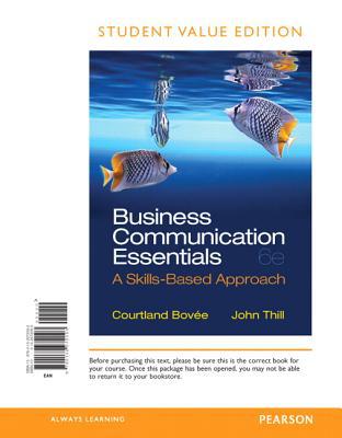 Book Business Communication Essentials: Student Value Edition free