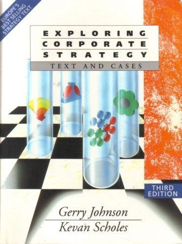 Book Exploring Corporate Strategy: Text and Cases/College free