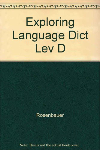 Book Exploring Language Dict Lev D free