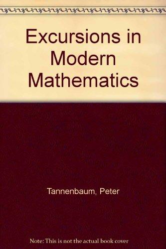 Book Excursions in Modern Mathematics free