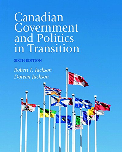 Book Canadian Government and Politics in Transition free