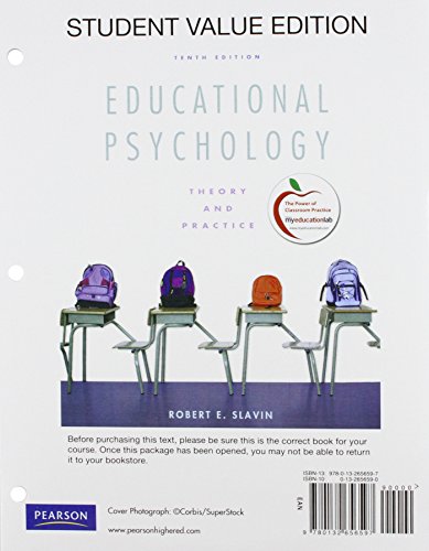 Book Educational Psychology: Theory And Practice free