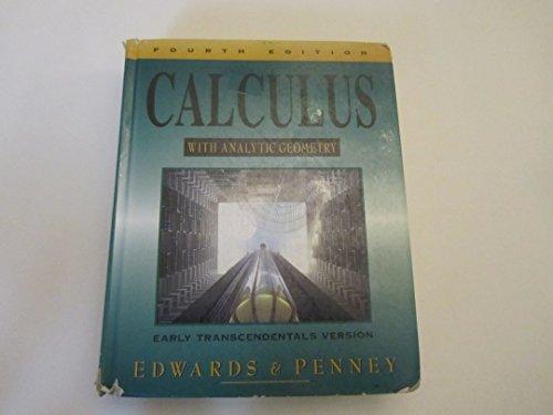 Book Calculus With Analytic Geometry: Early Transcendentals Version free