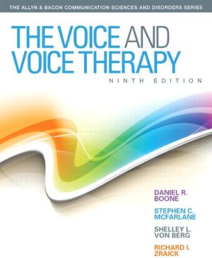 Book The Voice and Voice Therapy (9th Edition) (Allyn & Bacon Communication Sciences and Disorders) free