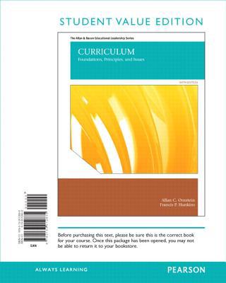 Book Curriculum: Foundations, Principles, and Issues, Student Value Edition (6th Edition) free