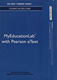 Book NEW MyEducationLab with Video-Enhanced Pearson eText -- Standalone Access Card -- for Nutrition, Health and Safety for Young Children: Promoting Wellness free