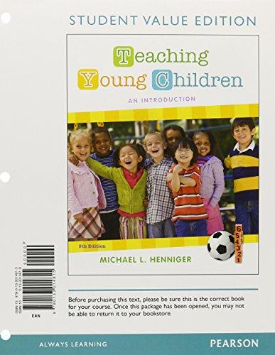 Book Teaching Young Children: An Introduction, Student Value Edition (5th Edition) free