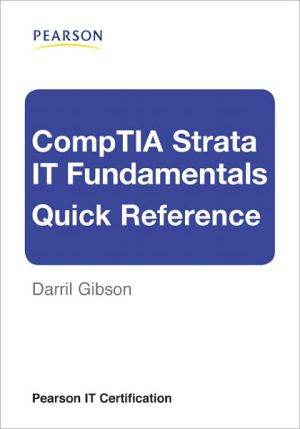 Book CompTIA Strata IT Fundamentals Quick Reference free