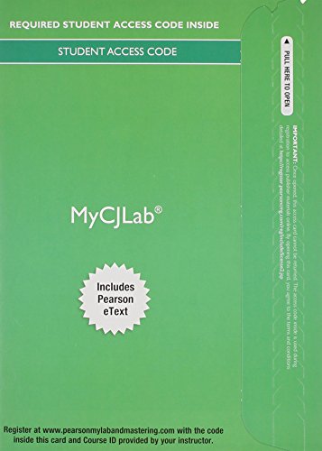 Book MyLab Criminal Justice with Pearson eText -- Access Card -- for Criminal Law Today free