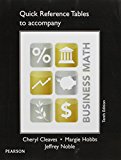 Book Quick Reference Tables for Business Math free