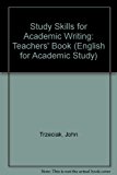 Book Study Skills For Academic Writing: Teacher's Book (english For Academic Study Series) free