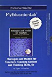 Book NEW MyEducationLab with Pearson eText -- Standalone Access Card -- for Strategies and Models for Teachers: Teaching Content and Thinking Skills free