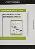 Book Exam Prep for Hospitality Human Resources Management and Supervision -- Access Card free