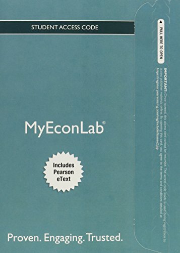 Book NEW MyEconLab with Pearson eText -- Access Card -- for Principles of Economics free