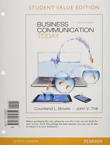 Book Business Communication Today free