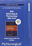 Book Pharmacology New Mynursinglab With Pearson Etext Access Card (6-month Access) free