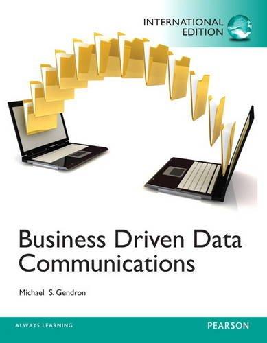 Book Business Driven Data Communications: United States Edition free