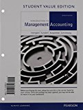 Book Introduction to Management Accounting, Student Value Edition Plus NEW MyLab Accounting with Pearson eText -- Access Card Package free