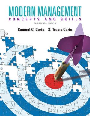 Book Modern Management: Concepts and Skills (13th Edition) free