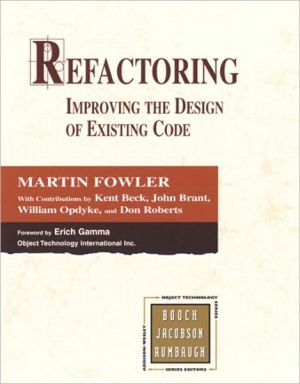 Book Refactoring: Improving the Design of Existing Code (Addison-Wesley Object Technology Series) free