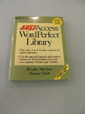 Book Fast Access WordPerfect Library free