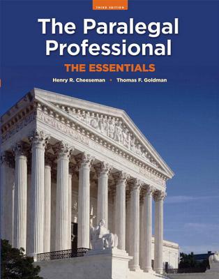 Book The Paralegal Professional: The Essentials free
