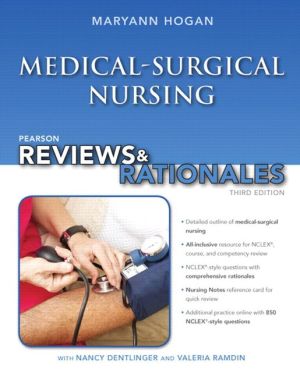 Book Pearson Reviews & Rationales: Medical-Surgical Nursing free