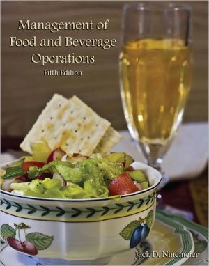 Book Management of Food and Beverage Operations with Answer Sheet (AHLEI) (5th Edition) (AHLEI - Food and Beverage) free
