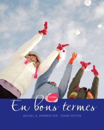 Book En bons termes, Ninth Edition with MyFrenchLab (9th Edition) free