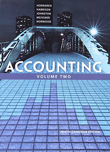 Book Accounting, Volume 2, Ninth Canadian Edition Plus MyAccountingLab with Pearson eText -- Access Card Package (9th Edition) free