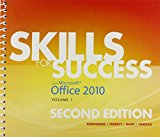 Book Skills For Success With Office 2010, Volume 1, And Myitlab free