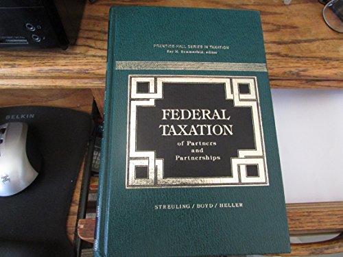 Book Federal Taxation of Partners and Partnerships free