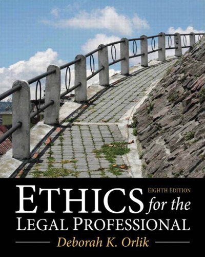 Book Ethics for the Legal Professional (2-downloads) free