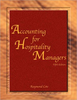 Book Accounting for Hospitality Managers with Answer Sheet (AHLEI) (5th Edition) (AHLEI - Hospitality Accounting / Financial Management) free