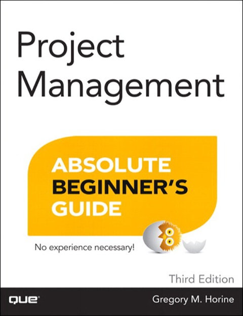 Book Project Management Absolute Beginner's Guide free