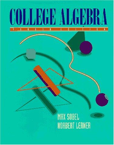 Book College Algebra free