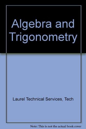 Book Algebra and Trigonometry free