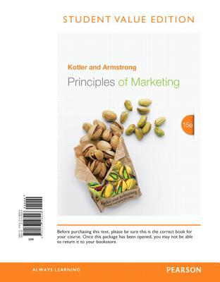 Book Principles of Marketing, Student Value Edition (15th Edition) free