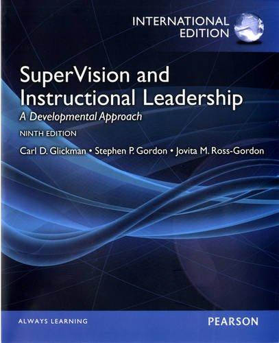 Book SuperVision and Instructional Leadership: A Developmental Approach free