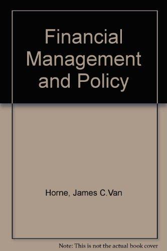 Book Financial management and policy free