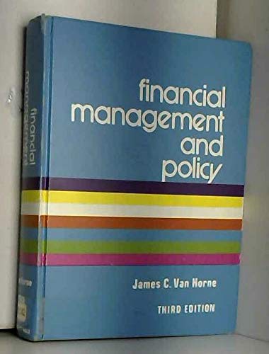 Book Financial management and policy free