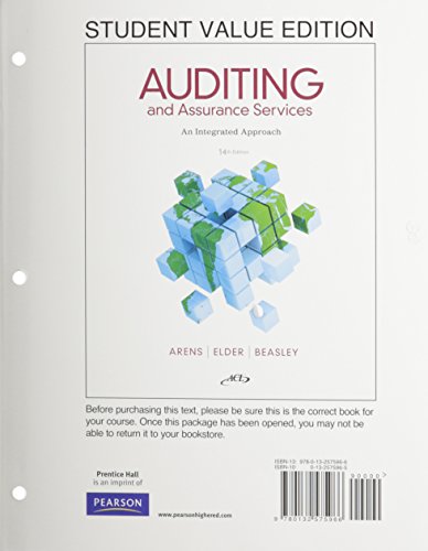 Book Auditing and Assurance Services + New Myaccountinglab Includes Pearson Etext Access Code free