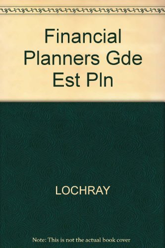 Book The Financial Planner's Guide to Estate Planning free